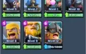Conta clash royale desafiante III xp12 (4724 trofeus)