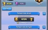 Conta clash royale desafiante III xp12 (4724 trofeus)