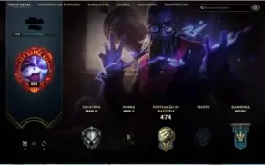 Conta league of legends - Prata 4 - apenas md10 feita