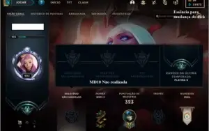 Conta League of Legends Main Sup/adc