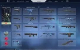 Conta VALORANT - Ouro 3 + Skins