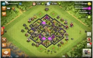 Conta Clash Of Clans CV8 Quase Full