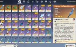 Conta Com Furina + Arma Assinatura (5 Estrelas 🌟) (Ar 46)