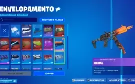 conta fortnite com skins raras (WONDER, MINTY GLOW..)