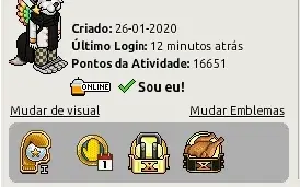 Conta Habbo 2020 ( 16k de placar! )