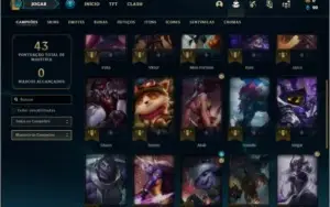 Conta ouro 1 Sem email confirmado com 3 skins e 30 champs
