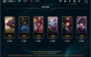 Conta ouro 1 Sem email confirmado com 3 skins e 30 champs