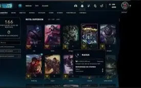 Vendo Acc LoL criada em 2017