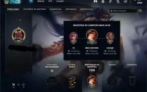 Vendo Acc LoL criada em 2017