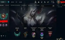 CONTA LOL - TODOS OS CAMPEÕES - 156 SKINS - MMR DIAMANTE