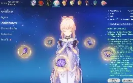 AR48 – Mizuki com BIS + Kokomi + Alloy + Diluc + Tighnari