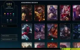 CONTA LEAGUE OF LEGENDS EX DIAMANTE IV