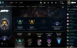 CONTA LEAGUE OF LEGENDS EX DIAMANTE IV