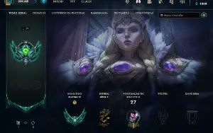 Conta PLATINA 4 | 62% Win - Lol (League Of Legends) Elomoon