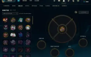 Conta PLATINA 4 | 62% Win - Lol (League Of Legends) Elomoon