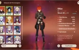 Diluc + Venti e 6000 de cash