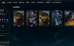 Todas Skins Raras | Black Alistar, Kayle Prateada Todas Pax