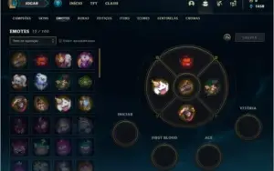 Conta prata 2 com 6 skins e 36 champs