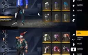 CONTA FREE FIRE RARA, MUITO GEMADA, COM PASSES ANTIGOS!