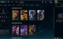 Conta Unranked - Lvl 69