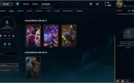 Conta Unranked - Lvl 69