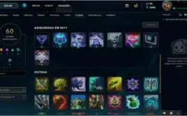 Conta Unranked - Lvl 69