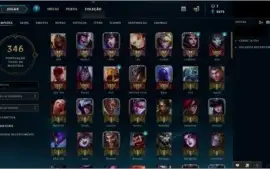 Conta League of Legends 259 SKins