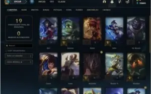 Conta League Of Legends Rank Platina 1