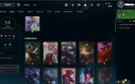Conta Lol Platina,65%Wr,10 Lendarias 11 Legado +Ultimate Lux
