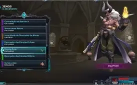 Conta de Paladins nvl 540 skins HRX BORDA DE GM
