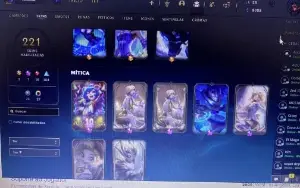 Conta LoL, Evelynn K/da Prestígio+6 skins miticas