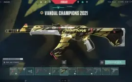 Conta Valorant Nivel 207 - Com Mais De 6500 Em Skins - Nova