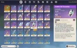 AR44/ 5* XIAO, EULA, SHOGUN RAIDEN E LANÇA DE JADE PRIMITIVA
