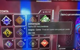 Conta apex herança Wraith