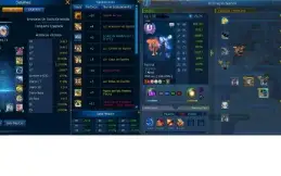 conta end game LA alpha com kizunas U, eosmon, susano U