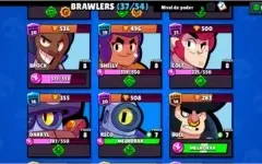 Brawl Stars com Lendária + Clash Royale com 16 lendárias