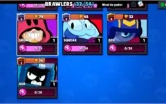 Brawl Stars com Lendária + Clash Royale com 16 lendárias