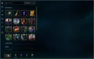 CONTA DE LOL UNRANKED COM MUITAS SKINS E CHAMPS