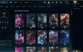 Conta de lol Nv.286