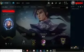 CONTA DE LOL Prata, 122 Skins ( 3 Ultimate + 1 Mistica)