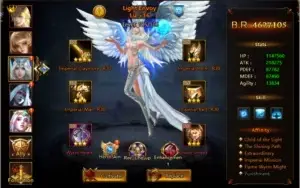 VENDO CONTA 33KK DE BR LEAGUE OF ANGELS