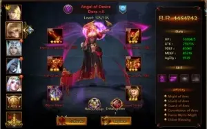 VENDO CONTA 33KK DE BR LEAGUE OF ANGELS