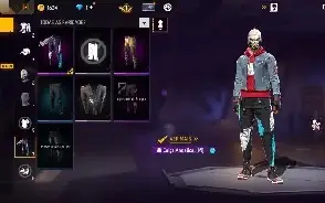 Conta De Free Fire Com Calça Angelical AZUL CONTA BOA