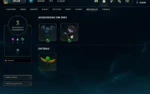 Conta DIAMANTE 1 | 75% Win - Lol (League Of Legends) Elomoon