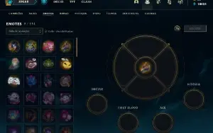 Conta DIAMANTE 1 | 75% Win - Lol (League Of Legends) Elomoon