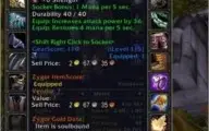 CONTA WOW CLASSIC shaman enhancement FULL BIS COM ITENS ROXO