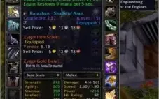 CONTA WOW CLASSIC shaman enhancement FULL BIS COM ITENS ROXO