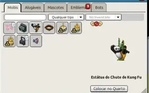 Conta HABBO com (Estátua do Chute de KungFu)