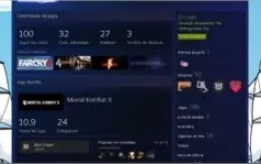 Conta steam cheia de jogos