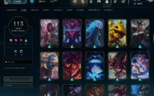 Fullacesso - Conta De 2015 - 113 Skins - Level 403 - 163 Cam